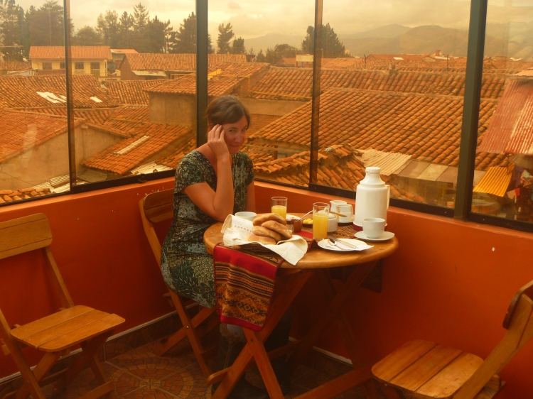 Cusco Hostel Breakfast
